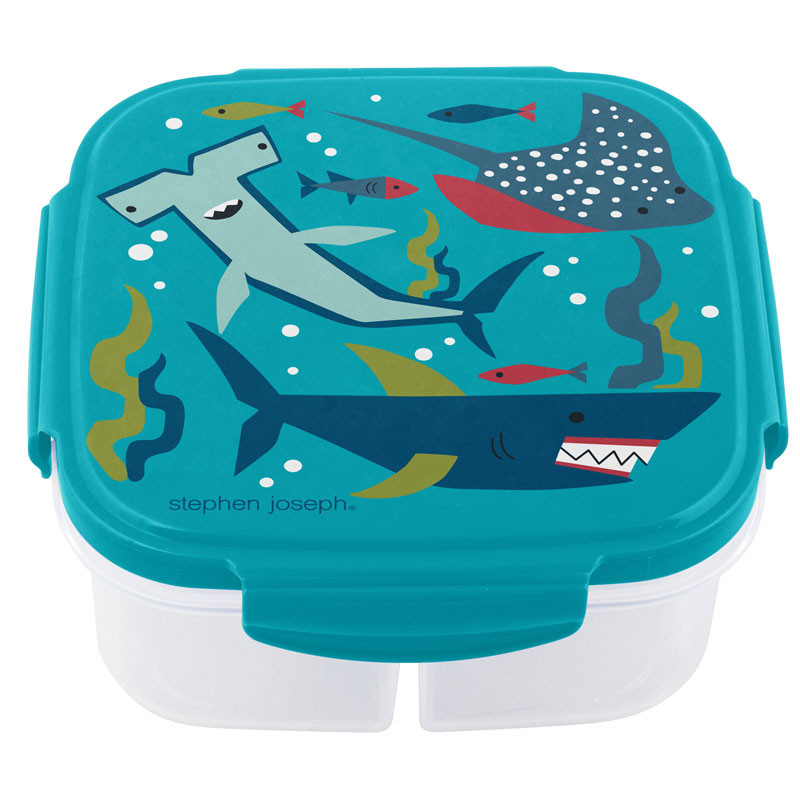 Stephen Joseph - Snack Box with Ice Pack, Shark